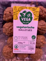 Mängden socker i Vegetarische balletjes