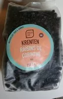 Mängden socker i Raisins de Corinthe