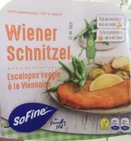 Mängden socker i Escalopes veggie à la viennoise