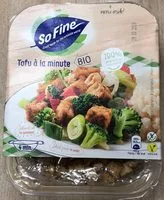 Mängden socker i Tofu à la minute