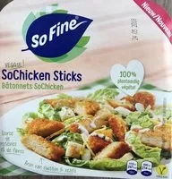 Mängden socker i Batonnets SoChicken
