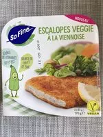 Mängden socker i Escalopes Veggie à la viennoise
