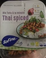 Mängden socker i Thai spiced tofu