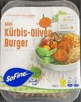 Mängden socker i Mini Kürbis-Oliven Burger