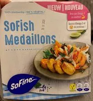 Mängden socker i SoFish Medaillons vegan