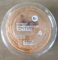 Mängden socker i Hummus zongedroogde tomaat
