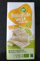 Mängden socker i Biologische witte chocolade