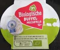 Mängden socker i Biologische Buffelmozzarella 52+