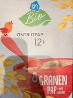 Mängden socker i Bio Ontbijtpap 8 granen