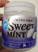 Mängden socker i sweet mint chewing gum