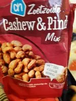 Mängden socker i Zoet zoute cashew en pinda mix