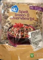 Mängden socker i Spelt, linzen & zilvervliesrijst