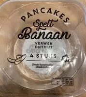 Mängden socker i Banaan speltpannenkoek