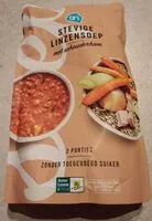 Mängden socker i Stevige linzensoep