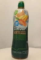 Mängden socker i Siroop Wortel Sinaasappel Mango