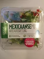 Mängden socker i Groene Salade Mexicaanse Mix Avocadodressing