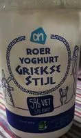 Mängden socker i Roer yogurt grieksr stijl