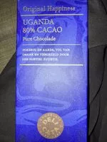 Mängden socker i Uganda 80% cacao