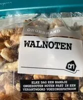 Mängden socker i Ongebrand walnoten