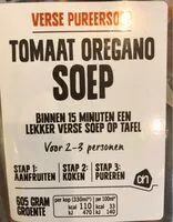 Mängden socker i Tomaat oregano soep