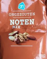 Mängden socker i ongezouten noten mix