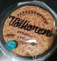 Mängden socker i Volkoren pannenkoeken