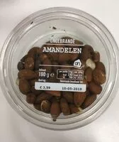 Mängden socker i Ongebrande amandelen