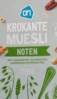 Mängden socker i Krokante muesli noten