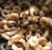 Mängden socker i Gekookte en gepelde garnalen