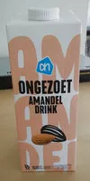 Mängden socker i Amandel drink - ongezoet