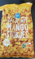Mängden socker i Zakje met mango stukjes