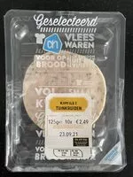 Mängden socker i Kipfilet tuinkruiden