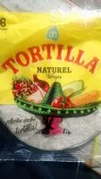 Mängden socker i Tortilla wraps