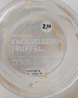 Mängden socker i Hummus met knolselderij-truffel