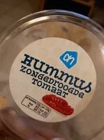 Mängden socker i Hummus zongedroogde tomaten