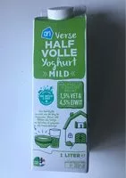 Mängden socker i Half volle yoghurt