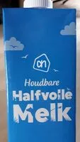Mängden socker i Halfvolle melk