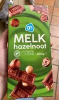 Mängden socker i melk hazelnoot