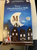 Mängden socker i Chocolade letter M