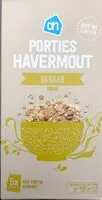 Mängden socker i Porties havermout