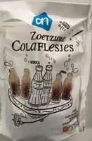 Mängden socker i Zoetzure colaflesjes