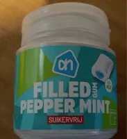 Mängden socker i Filled Pepper Mint Gum