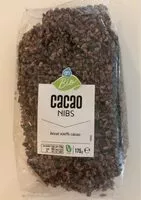 Mängden socker i Cacao nibs