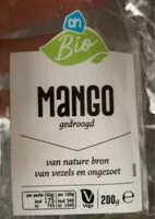 Mängden socker i Bio gedroogde mango