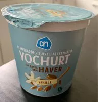 Mängden socker i Yochurt op basis van haver - vanille