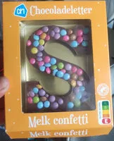 Mängden socker i Melk confetti