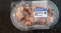 Mängden socker i Macadamia mix cashew pecan