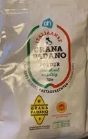 Mängden socker i Italiaanse Grana Padano Poeder
