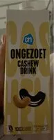 Mängden socker i Ongezoet cashew drink