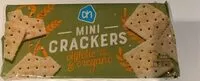 Mängden socker i Mini crackers olijfolie en oregano